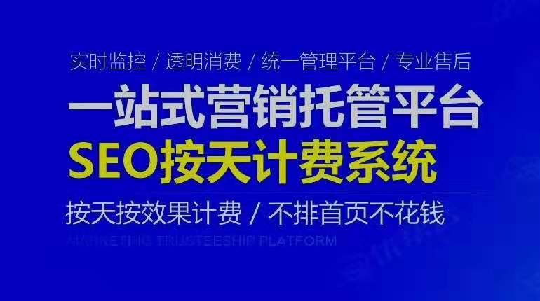 網站排名按天計費，不上首頁不扣費！